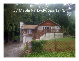 57 Maple Parkway, Sparta, NJ
 