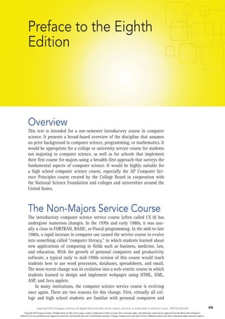 Invitation to Computer Science 8th Edition PDF | PDF