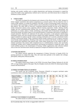 Design and assessment of effective multimedia-based courseware for ...