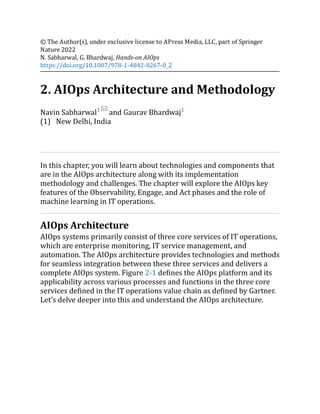 Hands-on AIOps: Best Practices Guide to Implementing AIOps 1st Edition ...