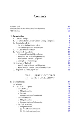 International Law Obligations on Climate Change Mitigation Benoit Mayer ...