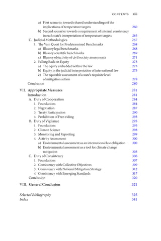 International Law Obligations on Climate Change Mitigation Benoit Mayer ...