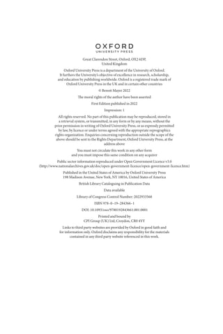International Law Obligations on Climate Change Mitigation Benoit Mayer ...