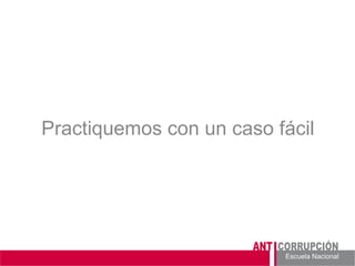 Escuela Nacional 
Practiquemos con un caso fácil  