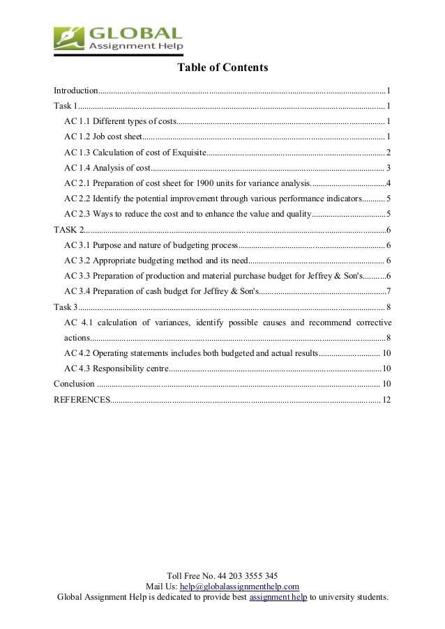 Global assignment help