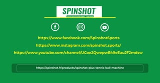 SpinShort Pickleball Machine - A Game-Changing Practice Tool