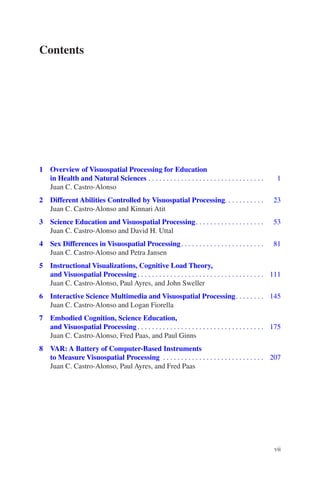 Visuospatial Pdf Visuospatial Processing for Education in Health and Natural Sciences ...