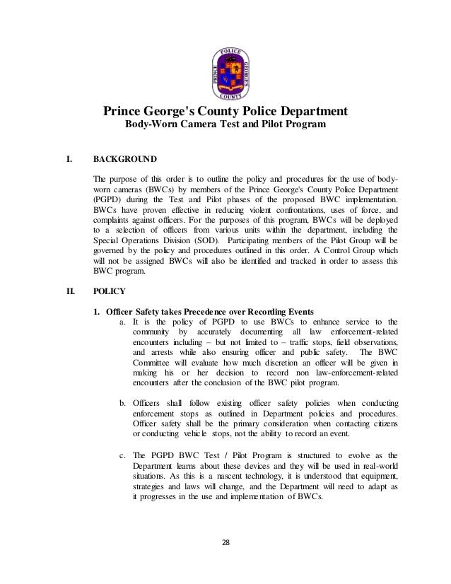 DRAFT (4.7.15) BodyWorn Camera Report (Moon)