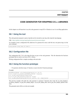 Cmd Ring Code The Ring programming language version 1.2 book - Part 59 of 84 | PDF