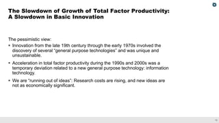 CBO’s Economic Forecast: Understanding Productivity Growth | PDF
