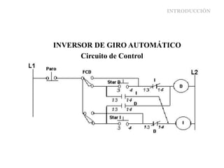 INTRODUCCIÓN
INVERSOR DE GIRO AUTOMÁTICO
Circuito de Control
 