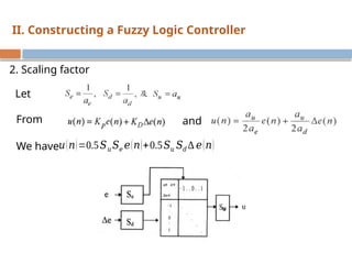 fuzzy logic controllers and PD controllers.ppt