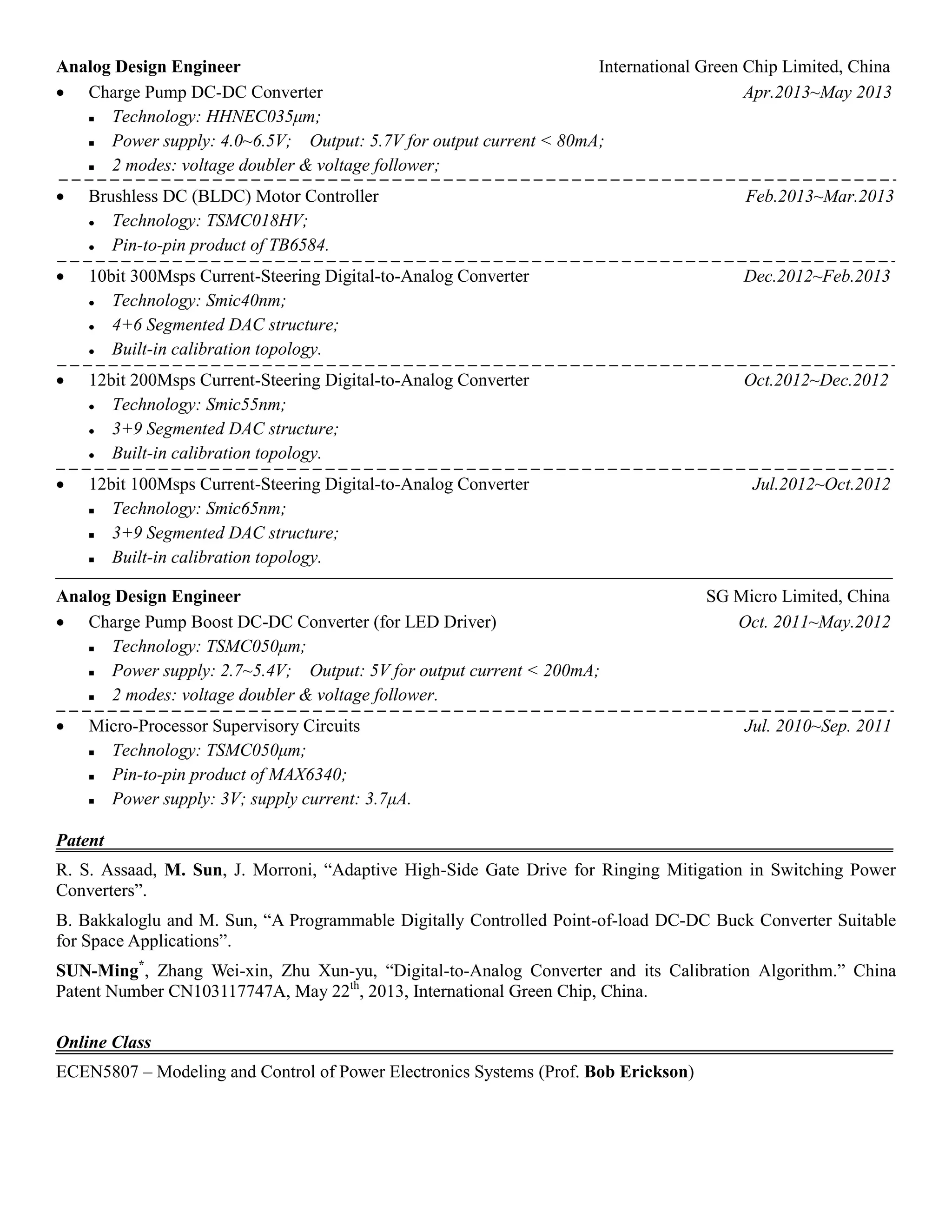Ming s CV PDF ming-s-cv-pdf