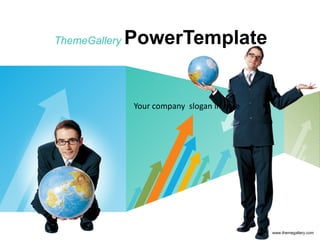 ThemeGallery   PowerTemplate Your company  slogan in here www.themegallery.com 
