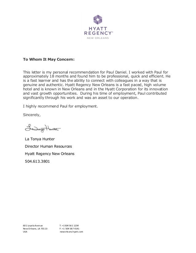 pd letter of recommendation loyola letter of recommendation