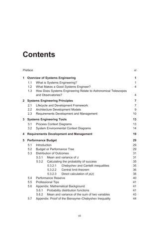Systems Engineering For Astronomical Telescopes Paul A Lightsey | PDF