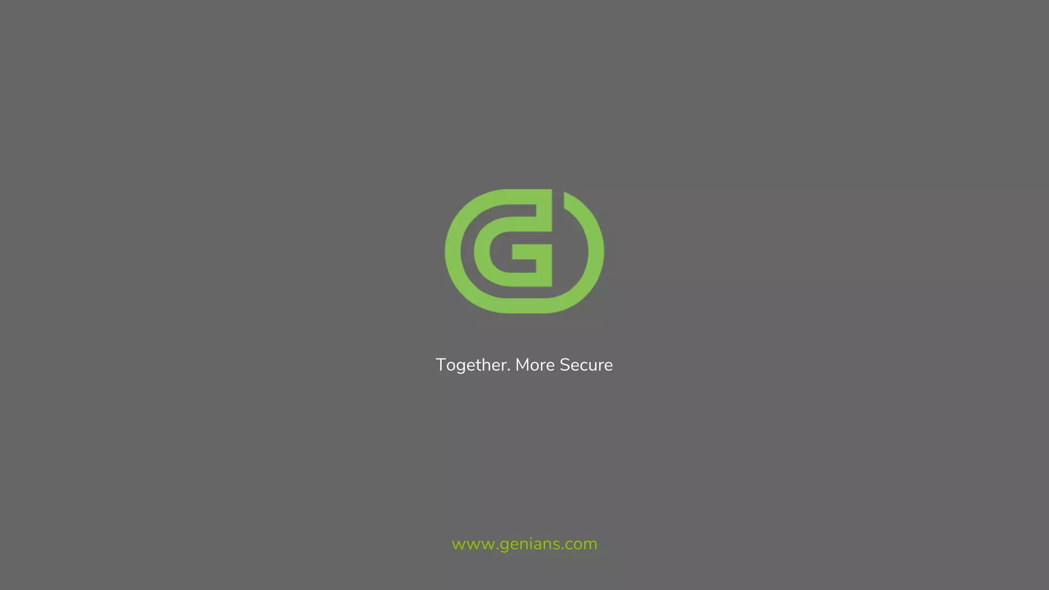 www.genians.com
Together. More Secure
 