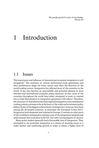 The economics of international integration Miroslav N. Jovanovic | PDF