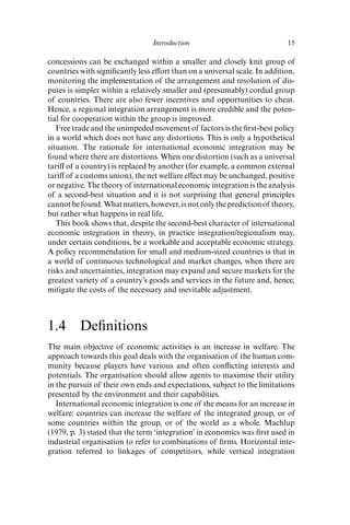 The economics of international integration Miroslav N. Jovanovic | PDF