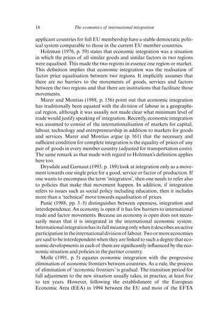 The economics of international integration Miroslav N. Jovanovic | PDF
