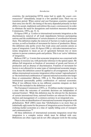 The economics of international integration Miroslav N. Jovanovic | PDF
