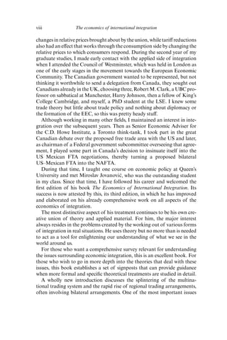 The economics of international integration Miroslav N. Jovanovic | PDF