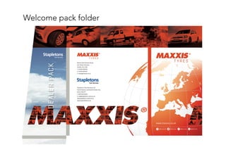 Welcome pack folder
 