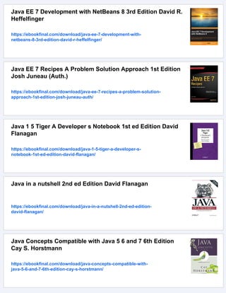 The Java EE 5 Tutorial 2nd ed Edition Eric Jendrock | PDF