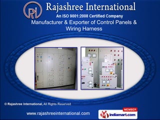 Manufacturer & Exporter of Control Panels &
             Wiring Harness
 