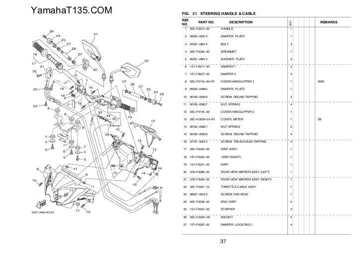 58546102 2011yamahat135partscatalog