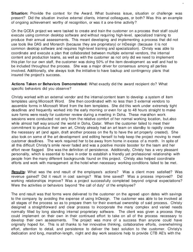 Silver Award Nomination CPappas One