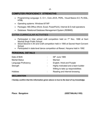 Resume- 2015 | PDF