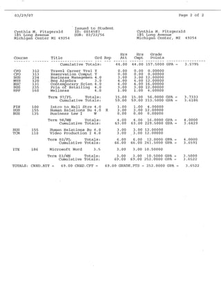 Jmc Transcripts JCC Transcripts | PDF