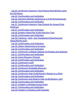 101 Labs Cisco Ccna Handson Practical Labs For The 200301 Implementing ...