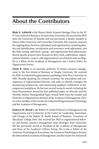 Blake Ashforth The Employeeorganization Relationship Jacqueline Am Coyleshapiro | PDF