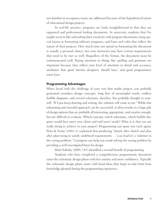 Programming Interior Environments A Practical Guide For Students ...