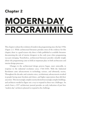 Programming Interior Environments A Practical Guide For Students ...