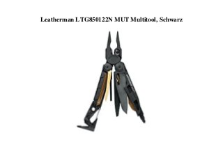 Leatherman LTG850122N MUT Multitool, Schwarz
 