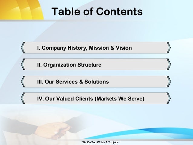 content of business plan ppt slideshare