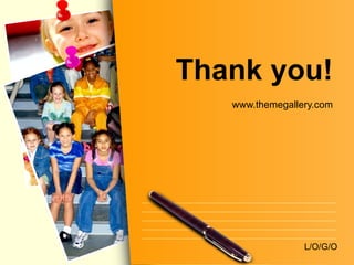 Thank you! www.themegallery.com 