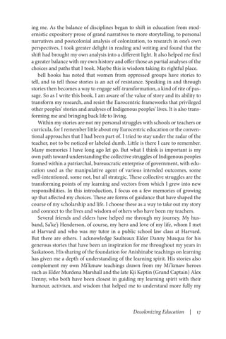 Decolonizing Education Nourishing The Learning Spirit Battiste | PDF