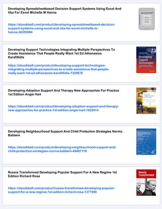 Developing Support Systems For Rural Teachers Continuing Professional ...