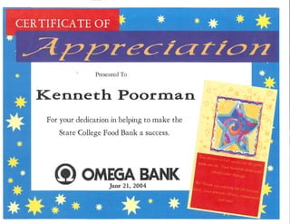 Omega - Food Bank Volunteering