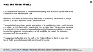 9
See Richard K. Crump and others, A Large Bayesian VAR of the United States Economy, Staff Report 976 (Federal Reserve Ba...