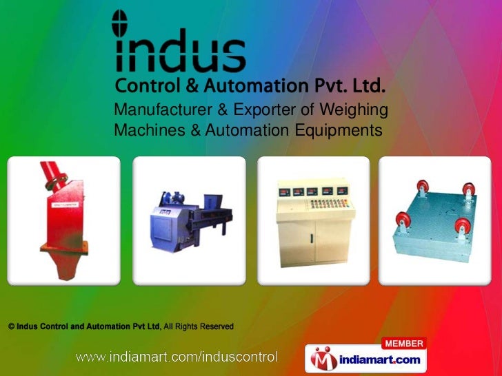 Indus Control and Automation Pvt Ltd,Karnataka,India