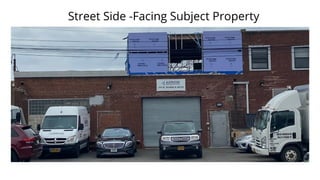 Street Side -Facing Subject Property
 
