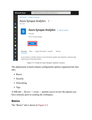 Learning Azure Synapse Analytics (Third Early Release) Paul Andrew | PDF