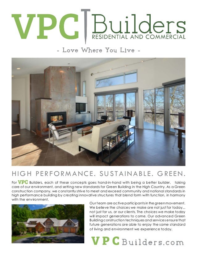 Vpc Green Building Flyer