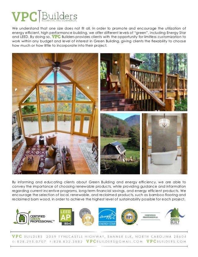 Vpc Green Building Flyer
