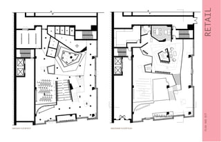 RETAIL
PLANANDRCP
GROUND FLOOR RCP MEZZANINE FLOOR PLAN
 